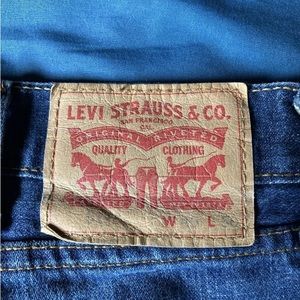 Used Levis 40x30 jeans blue